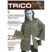 Revista Tricô Ballet de France Ed. Kromo nº01
