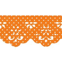 Bordado Marilda Mod. 06 Ultra 10 Metros - Bolinhas 525 - laranja