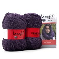 Kit de Tricô Gola Venezia 100g - Lanafil 1018