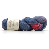 Lã Merino Fingering 4ply 100g - Tingimento Artístico 477 bromélia