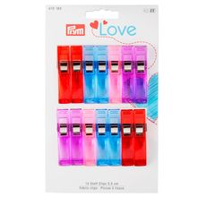 Clips Prendedor para Patchwork Prym Love Médio 5,5cm - 14 Unidades