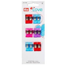 Clips Prendedor para Patchwork Prym Love Pequeno 2,6cm - 12 Unidades