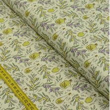 Tecido Estampado para Patchwork - Modern Kitchen: Olive Oil (0,50x1,40)