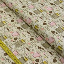 Tecido Estampado para Patchwork - Modern Kitchen: Hot Drink (0,50x1,40)