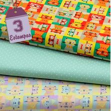 Kit de Tecido Cats Candy (50x150) 3 Estampas