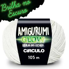 Fio Amigurumi Glow Círculo 105m - Brilha no Escuro