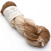 Lã Merino Chunky 100g - Tingimento Artístico 796 latte