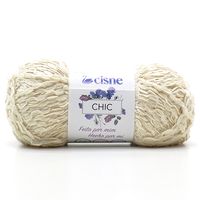 Fio Cisne Chic 100g - Algodão e Poliamida 00254 champagne