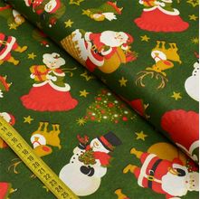 Tecido Estampado para Patchwork - Natal: Festa Natalina Cor 01 (0,50x1,40)