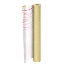 Plástico Adesivo DAC Tak com Glitter Dourado - 45cm x 2 Metros