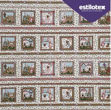 Tecido Estampado para Patchwork - Sonhos: Bonecas Cor 01 (0,60x1,40)