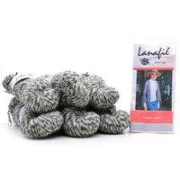 Kit de Crochê Firenze Cardi 100g - Lanafil 1008