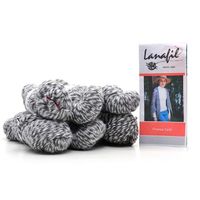 Kit de Crochê Firenze Cardi 100g - Lanafil 1022