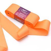 Fita Gorgurão Neon Cinderela nº09 38mm com 10 Metros 93 - laranja flour