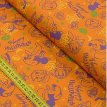 Tecido Estampado para Patchwork - Disney: Halloween (0,50X1,40)