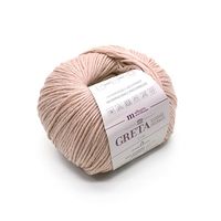 Fio Greta 50g - 100% Algodão Orgânico 3382 frapê