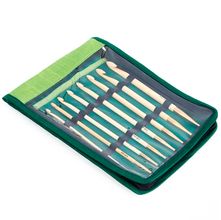 Kit de Agulhas Intercambiáveis para Crochê Tunisiano Bamboo - KnitPro