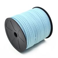 Cordão Trançado de Poliéster com Alma Marwan 6mm - 50 Metros 010 - azul bebê