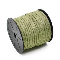 Cordão Trançado de Poliéster com Alma Marwan 6mm - 50 Metros 114 areia