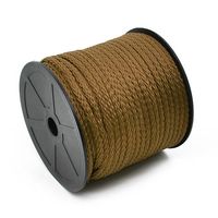 Cordão Trançado de Poliéster com Alma Marwan 6mm - 50 Metros 111 caqui