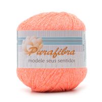 Linha Nice Purafibra 100g 208 mescla laranja