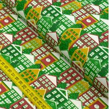 Tecido Estampado para Patchwork - Natal: Snow Village Fundo Off White (0,50x1,40)