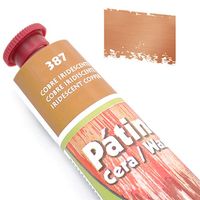 Tinta Pátina Cera Wax Acrilex 37ml 387 - cobre iridescente