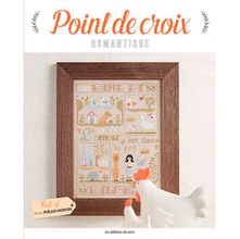 Livro Point de Croix Romantique (Livro Ponto Cruz Romântico)