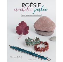 Livro Poésie Crochetée Perlée (Livro Poesia do Crochê Frisado)