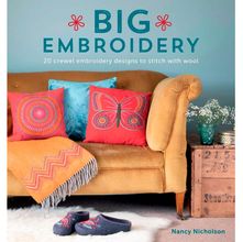 Livro Big Embroidery (Bordados Grandes)