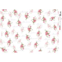 Papel para Decoupage OPAPEL 30x45 - Estamparia Flores Micro III