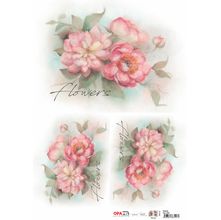 Papel para Decoupage OPAPEL 30x45 - Flowers