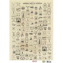 Papel para Decoupage OPAPEL 30x45 - Estampa Jornal