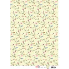 Papel para Decoupage OPAPEL 30x45 - Estampas Flores Micro II