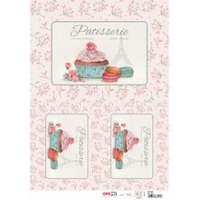 Papel para Decoupage OPAPEL 30x45 - Cupcake