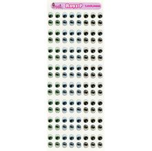 Cartela De Olhos Resinados Styler Biscuit R091 P - 7,0 X 8,0mm