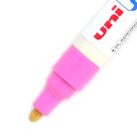 Marcador Permanente Uni Paint Marker - PX-20 Rosa