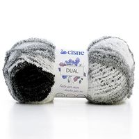 Fio Cisne Dual 100g 00010 branco/preto