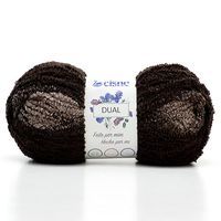 Fio Cisne Dual 100g 00416 marrom/bege