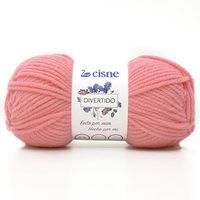 Fio Cisne Divertido 100g  00055 rosa