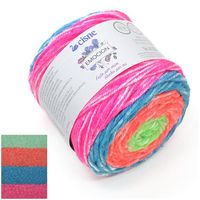 Fio Cisne Emoción 100g 141 mescla rosa/azul/verde