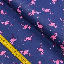 Tecido Estampado para Patchwork - Essentials Flamingo (0,50x1,50)