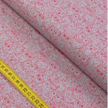 Tecido Estampado para Patchwork - Essentials Coruja Pink (0,50x1,50)