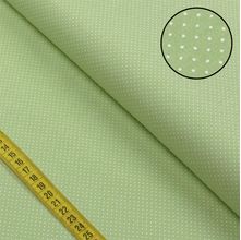 Tecido Estampado para Patchwork - Botânica: Micro Poá Verde Maçã (0,50x1,40)