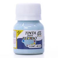 Tinta para Tecido Baby Colors Gato Preto 40ml 501 azul bebê