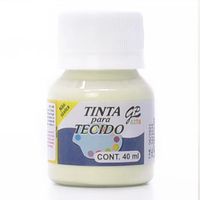 Tinta para Tecido Baby Colors Gato Preto 40ml 502 amarelo bebê