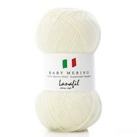 Fio Baby Merino Superwash 50g 2844 branco