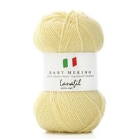 Fio Baby Merino Superwash 50g 2869 amarelo claro