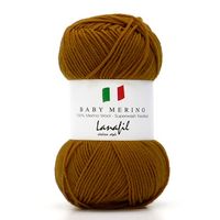 Fio Baby Merino Superwash 50g 2870 mostarda