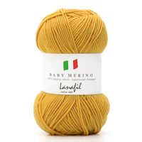 Fio Baby Merino Superwash 50g 2873 amarelo